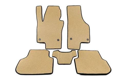 Килимки EVA (Бежевий) для Volkswagen Jetta 2011-2018 рр — Volkswagen Jetta 2011-2018 гг. DianaParts