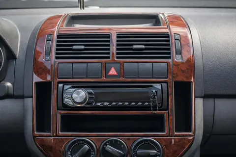 Накладки на панель (2001-2005) Титан для Volkswagen Polo рр — Volkswagen Polo 2001-2009 гг. DianaParts