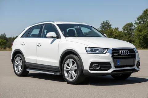 Бокові пороги Maya V1 (2 шт., алюміній) для Ауди Q3 2011-2019 рр — Audi Q3 2011-2019 гг. DianaParts