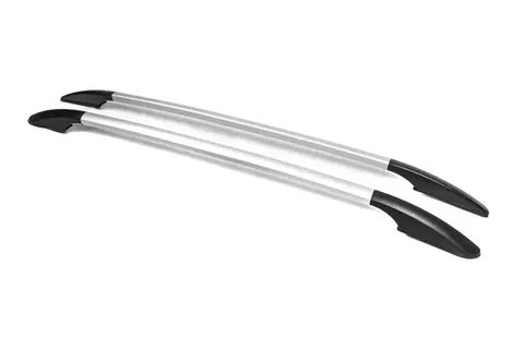 Рейлінги OmsaLine Solid (2 шт, сірі) для Fiat 500/500L 2013-2022 рр — Fiat 500/500L 2013-2022 гг. DianaParts