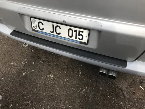 Накладка на задній бампер DDU-мат (ABS) для Mercedes Vito W638 1996-2003 рр — Mercedes Vito W638 1996-2003 гг. DianaParts