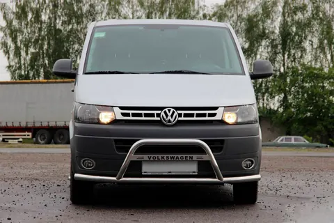 Кенгурятник WT007ST (нерж) для Volkswagen T5 2010-2015 рр — Volkswagen T5 2010-2015 гг. DianaParts