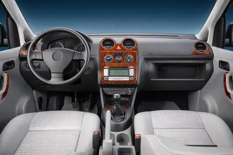 Накладки на панель Дерево для Volkswagen Caddy 2010-2015 рр — Volkswagen Caddy 2010-2015 гг. DianaParts