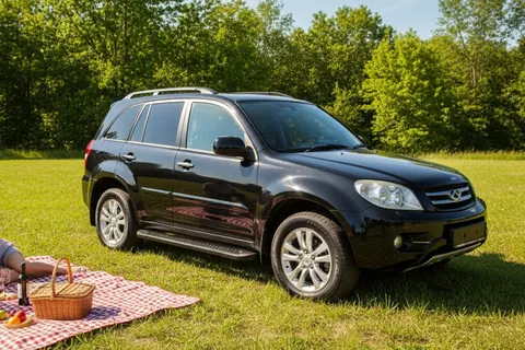 Бокові пороги Allmond Black (2 шт., алюміній) для Chery Tiggo 1 2005-2016 рр — Chery Tiggo 1 2005-2016 гг. DianaParts