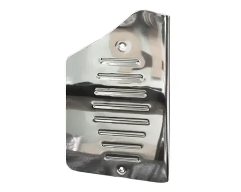 Накладка під ногу (нерж) для Nissan Qashqai 2010-2014 рр — Nissan Qashqai 2010-2014 гг. DianaParts