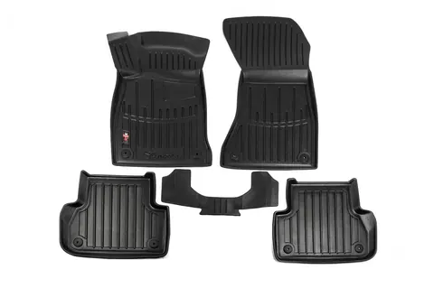Килимки Stingray 3D (5 шт, поліуретан) для Ауди A4 B9 2015-2024 рр — Audi A4 B9 2015-2024 гг. DianaParts