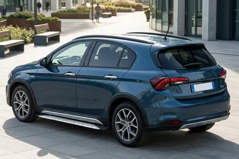 Бокові пороги Shining V1 (2 шт., Алюміній) для Fiat Tipo Cross 2021- рр — Fiat Tipo Cross 2021- гг. DianaParts