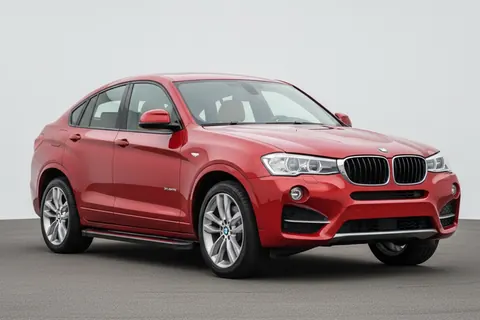 Бокові пороги Maya Red (2 шт., Алюміній) для BMW X4 F26 2014-2018 рр — BMW X4 F26 2014-2018 гг. DianaParts