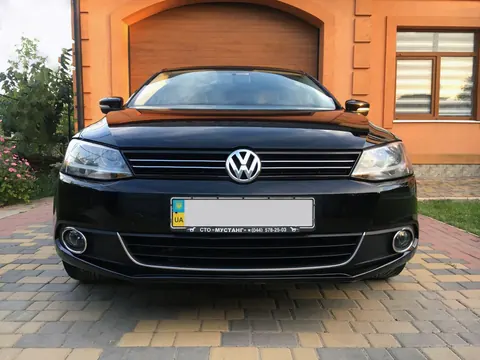 Накладка на противотуманки (2 шт., нерж) OmsaLine - Італійська нержавійка для Volkswagen Jetta 2011-2018 рр — Volkswagen Jetta 2011-2018 гг. DianaParts