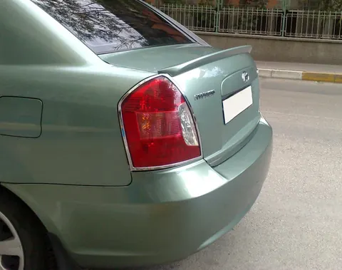 Спойлер Meliset (під фарбування) для Hyundai Accent 2006-2010 рр — Hyundai Accent 2006-2010 гг. DianaParts