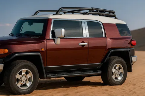 Комплект молдингів на вікна (нержавійка, 16 шт) для Toyota FJ Cruiser 2006-2022 рр — Toyota FJ Cruiser 2006-2022 гг. DianaParts