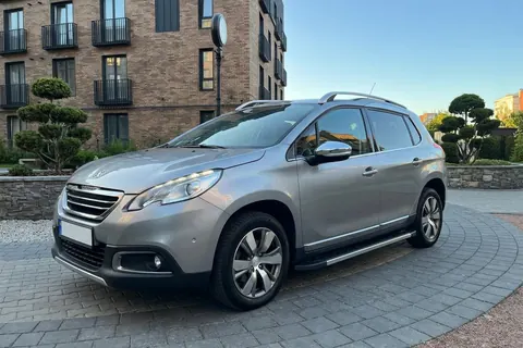 Бокові пороги RedLine V1 (2 шт., алюміній) для Peugeot 2008 2013-2019 рр — Peugeot 2008 2013-2019 гг. DianaParts