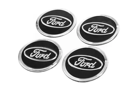 Наклейки на ковпачки 60мм 8946 (4шт) для Ford — Ford DianaParts