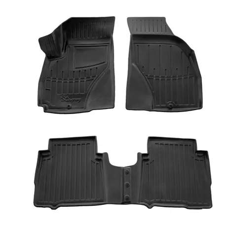 Килимки Stingray 3D (4 шт) для Hyundai Santa Fe 1 2000-2006 рр — Hyundai Santa Fe 1 2000-2006 гг. DianaParts