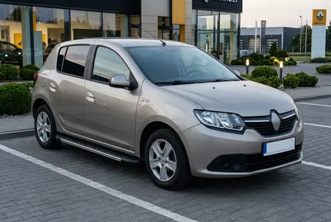 Бокові пороги Duru (2 шт., Алюміній) для Renault Sandero 2013-2022 рр — Renault Sandero 2013-2022 гг. DianaParts
