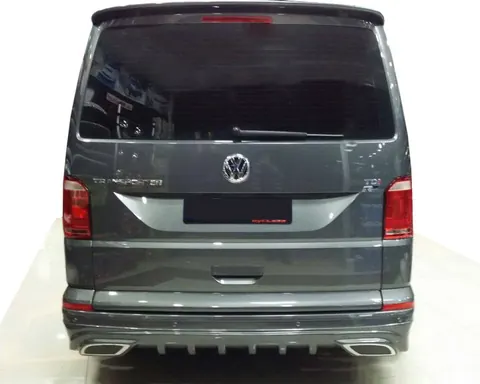 Накладка на задній бампер AMG-style (під фарбування) для Volkswagen T6 2015-2024 рр — Volkswagen T6 2015-2024 гг. DianaParts