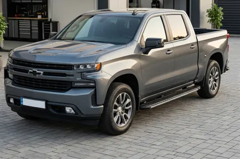 Бокові пороги Bosphorus Grey (2 шт., алюміній) для Chevrolet Silverado 2019- рр — Chevrolet Silverado 2019- гг. DianaParts