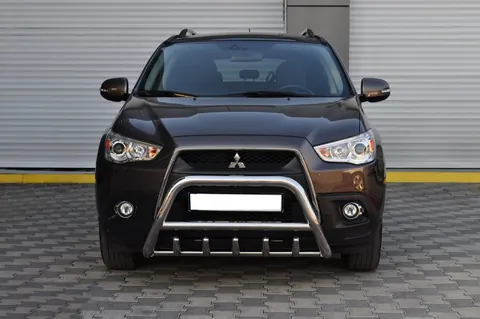 Кенгурятник WT003 (нерж.) для Mitsubishi ASX 2010-2023 рр — Mitsubishi ASX 2010-2023 гг. DianaParts