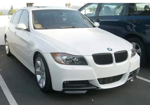 Передні Flap накладки DPT (для E90 M-Sport 2005-2008, чорний глянець, 2 шт) для BMW 3 серія E90/E91 рр — BMW 3 серия E90/E91 2005-2011 гг. DianaParts