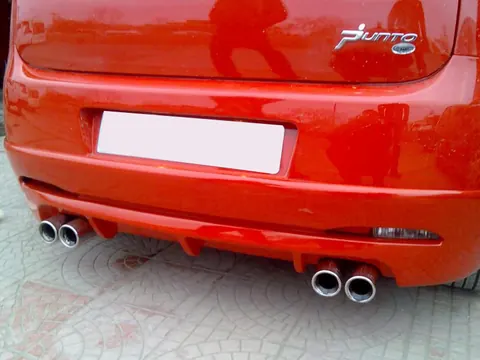 Задній бампер (накладка, під фарбування) для Fiat Punto Grande/EVO 2006-2018 рр — Fiat Punto Grande/EVO 2006-2018 гг. DianaParts