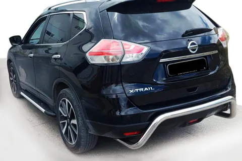 Задній захист AK007 (2 шт., нерж.) для Nissan X-trail T32/Rogue 2014-2021 рр — Nissan X-trail T32/Rogue 2014-2021 гг. DianaParts