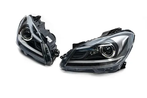Передня оптика LED (2011-2015, 2 шт) для Mercedes C-class W204 рр — Mercedes C-class W204 2007-2015 гг. DianaParts