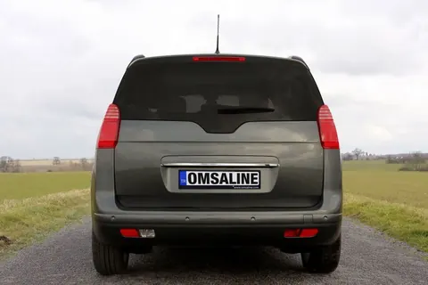 Хром планка над номером OmsaLine (нерж) для Peugeot 5008 2009-2016 рр — Peugeot 5008 2009-2016 гг. DianaParts