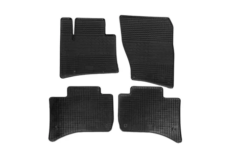 Гумові килимки (4 шт, Polytep) для Volkswagen Touareg 2010-2018 рр — Volkswagen Touareg 2010-2018 гг. DianaParts