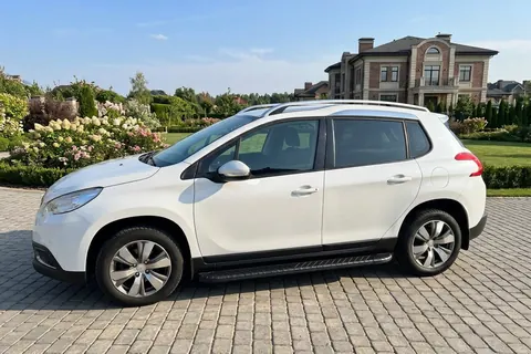 Бокові пороги Bosphorus Black (2 шт., алюміній) для Peugeot 2008 2013-2019 рр — Peugeot 2008 2013-2019 гг. DianaParts