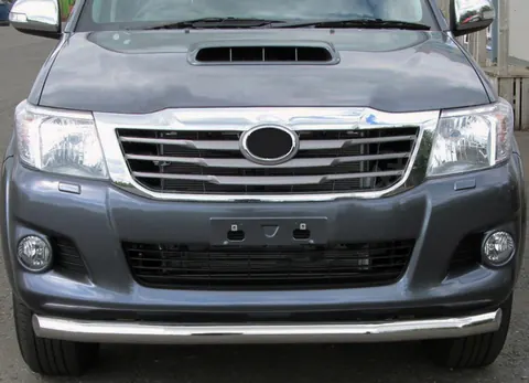Передній захист ST008 (нерж.) для Toyota Hilux 2006-2015 рр — Toyota Hilux 2006-2015 гг. DianaParts