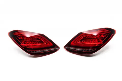 Задні ліхтарі Рестайлінг (2 шт) для Mercedes C-сlass W205 2014-2021 рр — Mercedes C-сlass W205 2014-2021 гг. DianaParts