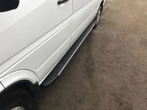 Бокові пороги Duru (2 шт., алюміній) Середня база для Volkswagen LT 1995-2006 рр — Volkswagen LT 1995-2006 гг. DianaParts