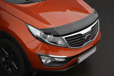 Дефлектор капота (EuroCap) для Kia Sportage 2010-2015 рр — Kia Sportage 2010-2015 гг. DianaParts