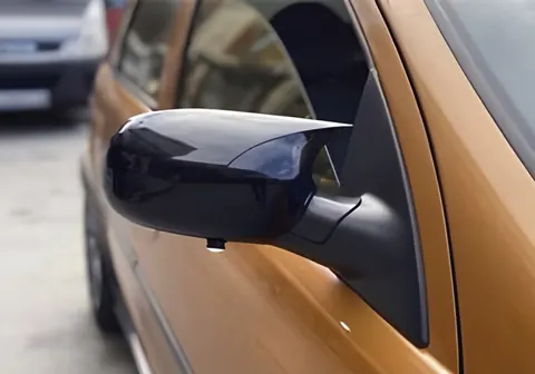 Накладки на дзеркала BMW-Style (2 шт) для Opel Corsa C 2000-2006 рр — Opel Corsa C 2000-2006 гг. DianaParts