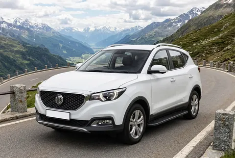 Бокові пороги Bosphore Black (2 шт., Алюміній) для MG ZS 2017-2024 рр — MG ZS 2017-2024 гг. DianaParts