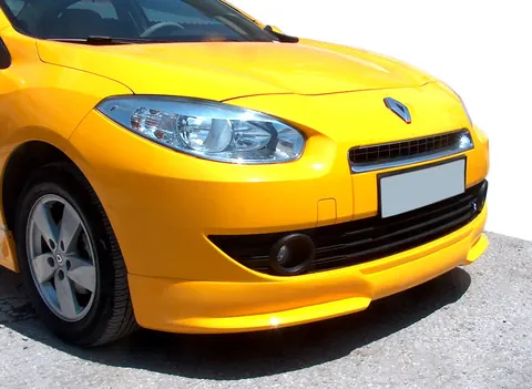Передня нижня накладка (під фарбування) для Renault Fluence 2009-2016 рр — Renault Fluence 2009-2016 гг. DianaParts