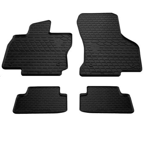 Гумові килимки (4 шт, Stingray Premium) для Volkswagen Passat B8 2015-2023 рр — Volkswagen Passat B8 2015-2023 гг. DianaParts