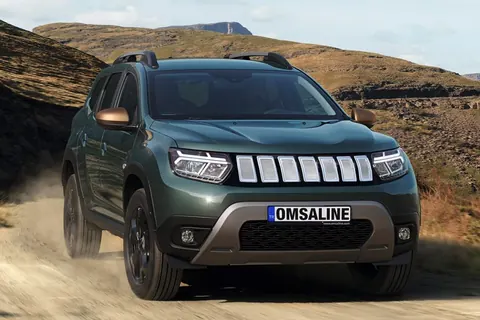 Передня решітка (сіра) для Dacia Duster 2018-2024 рр — Dacia Duster 2018-2024 гг. DianaParts
