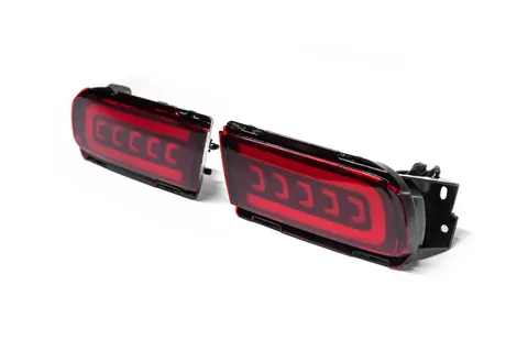 Задні габарити LED V2 (2 шт., 2017-2023) для Toyota Land Cruiser Prado 150 рр — Toyota Land Cruiser Prado 150 2009-2023 гг. DianaParts