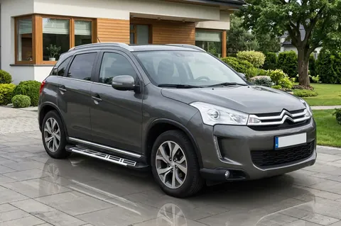 Бокові пороги Sunrise (2 шт., алюміній) для Citroen C-4 Aircross 2012-2017 рр — Citroen C-4 Aircross 2012-2017 гг. DianaParts