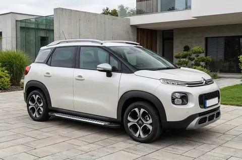 Бокові пороги Line (2 шт., Алюміній) для Citroen C-3 Aircross 2017-2024 рр — Citroen C-3 Aircross 2017-2024 гг. DianaParts