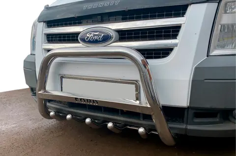 Кенгурятник WT004 (нерж) для Ford Transit 2000-2014 рр — Ford Transit 2000–2014 гг. DianaParts