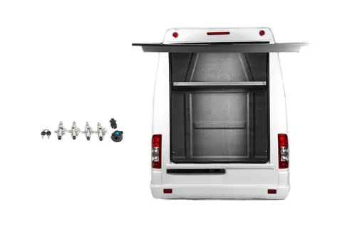 Навісний багажник для Mercedes Sprinter W901/902/903/904/905 1995-2006 рр — Mercedes Sprinter W901/902/903/904/905 1995–2006 гг. DianaParts