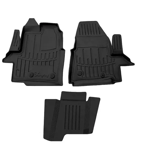 Килимки Stingray 3D (3 шт, поліуретан) для Ford Custom 2013-2022 рр — Ford Custom 2013-2022 гг. DianaParts