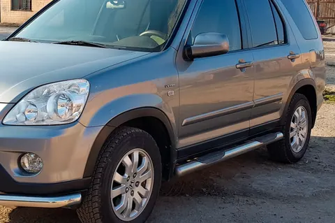Бічні труби (2 шт., нерж) для Honda CRV 2001-2006 рр — Honda CRV 2001-2006 гг. DianaParts