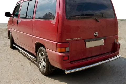 Задня дуга AK002 (нерж) для Volkswagen T4 Transporter 1990-2003 рр — Volkswagen T4 Transporter 1990-2003 гг. DianaParts