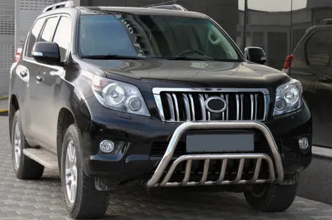 Кенгурятник WT002 (нерж) для Toyota Land Cruiser Prado 150 2009-2023 рр — Toyota Land Cruiser Prado 150 2009-2023 гг. DianaParts