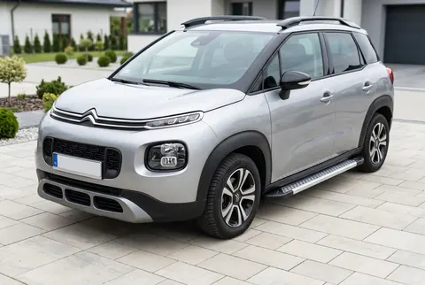 Бокові пороги Vision New Grey (2 шт., Алюміній) для Citroen C-3 Aircross 2017-2024 рр — Citroen C-3 Aircross 2017-2024 гг. DianaParts
