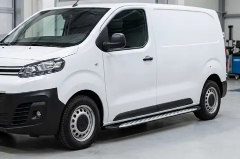 Бокові пороги Shining V1 (коротка база) (2 шт., Алюміній) для Peugeot Expert 2017- рр — Peugeot Expert 2017- гг. DianaParts