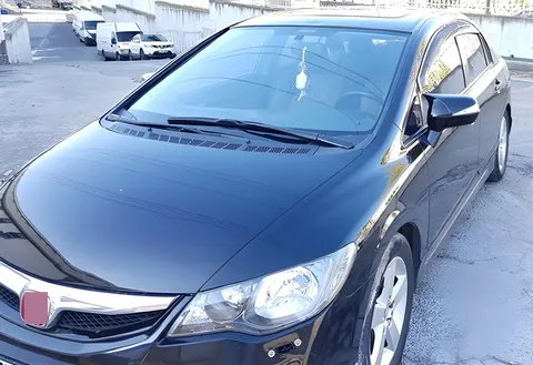 Накладки на дзеркала BMW-Style (2 шт) для Honda Civic Sedan VIII 2006-2011 рр — Honda Civic Sedan VIII 2006-2011 гг. DianaParts